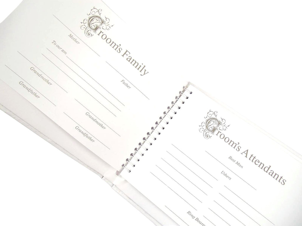 Premium Wedding Guest Book