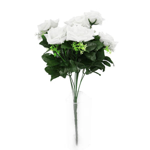 Large 10 Head Open Rose Bouquet