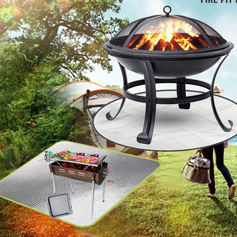 BBQ Grill Mat Fire Resistant