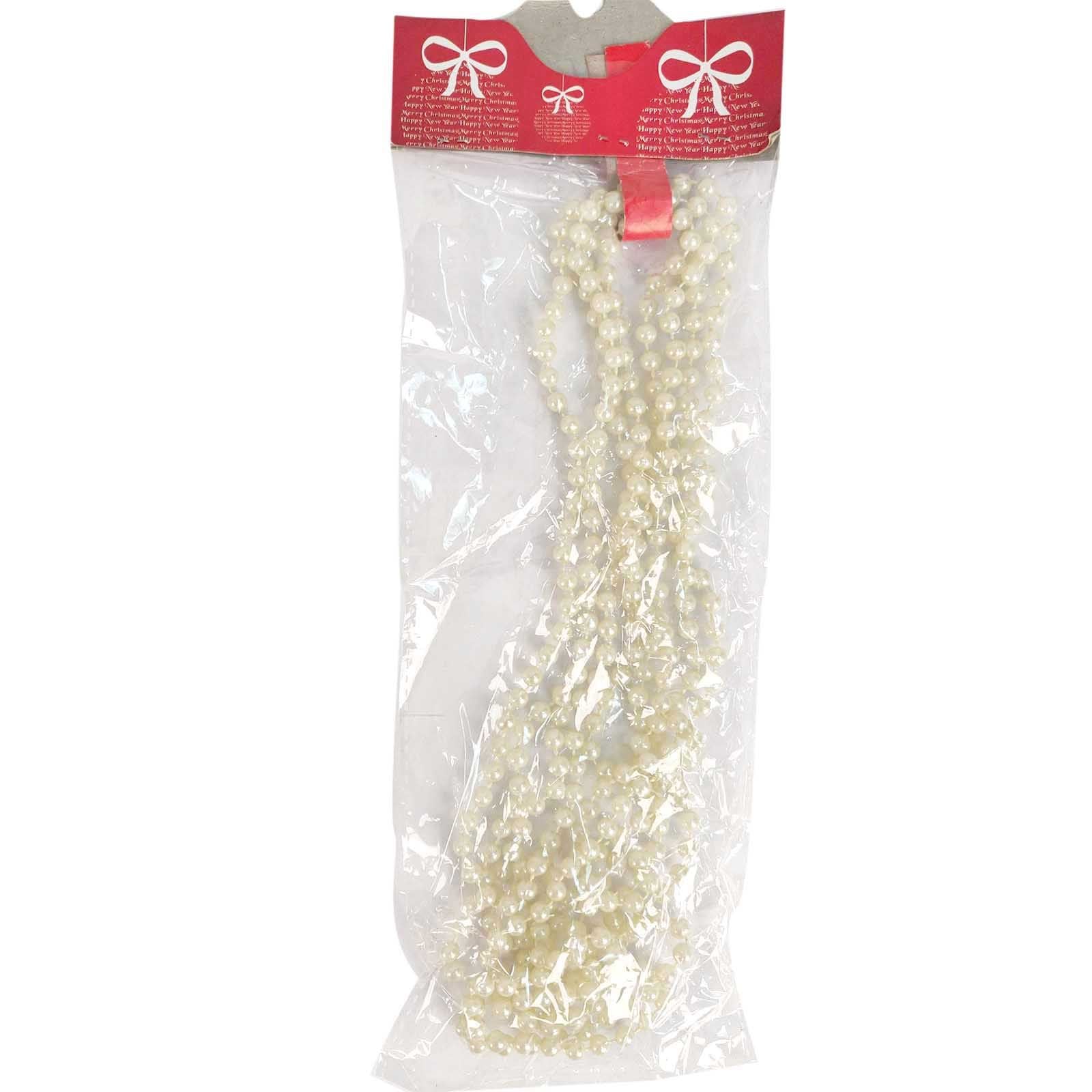 3 Yards Metallic Chunky Pearl Bead Garlands