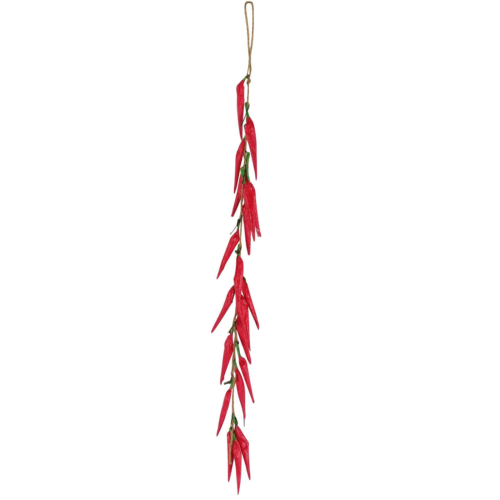Dried Artificial Chilli Garland (Single)