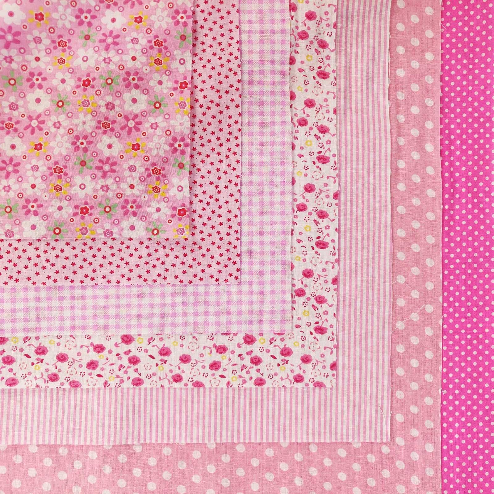 100% Cotton Fat Quarters Bundles of 7