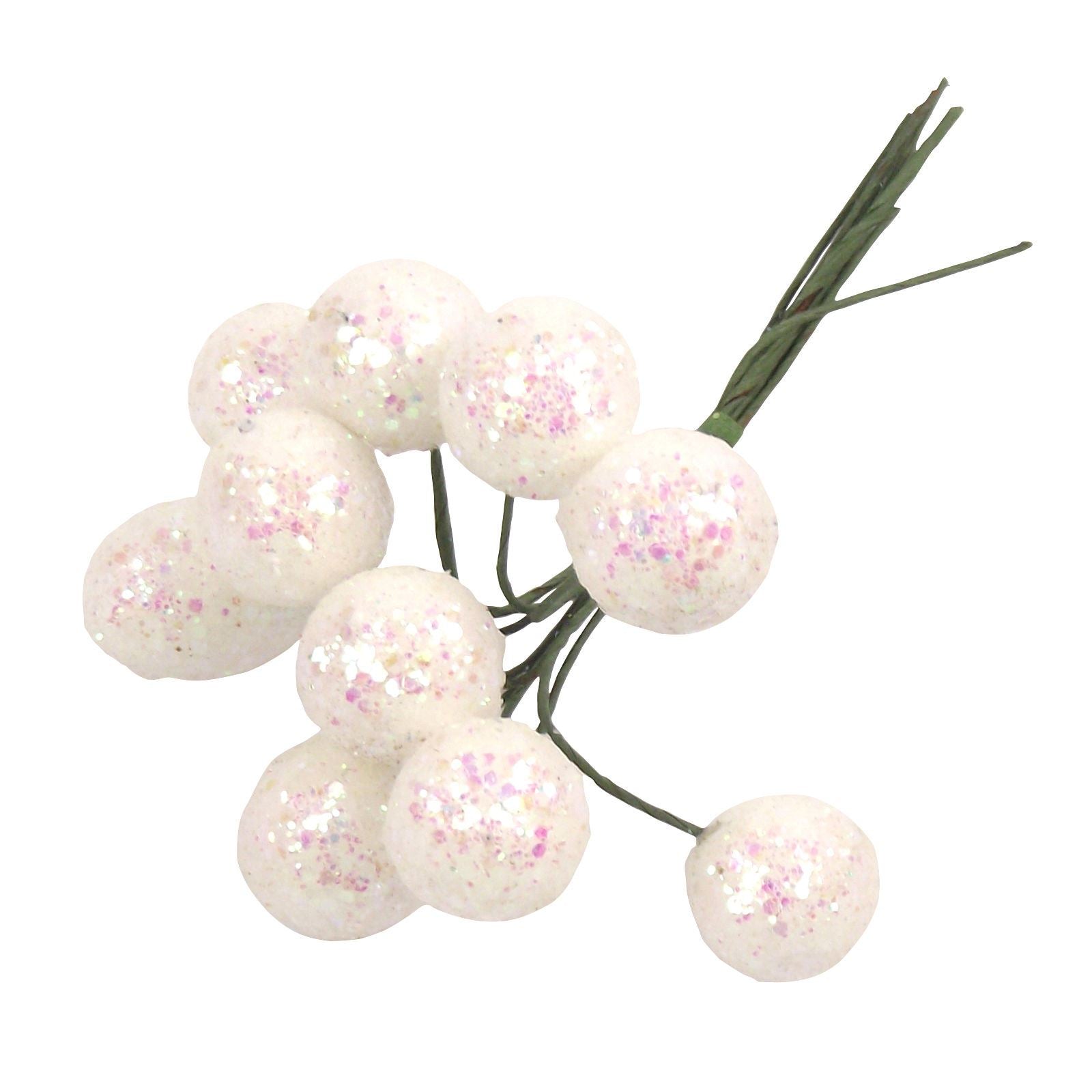 2x 10 Glitter Ball Bunches