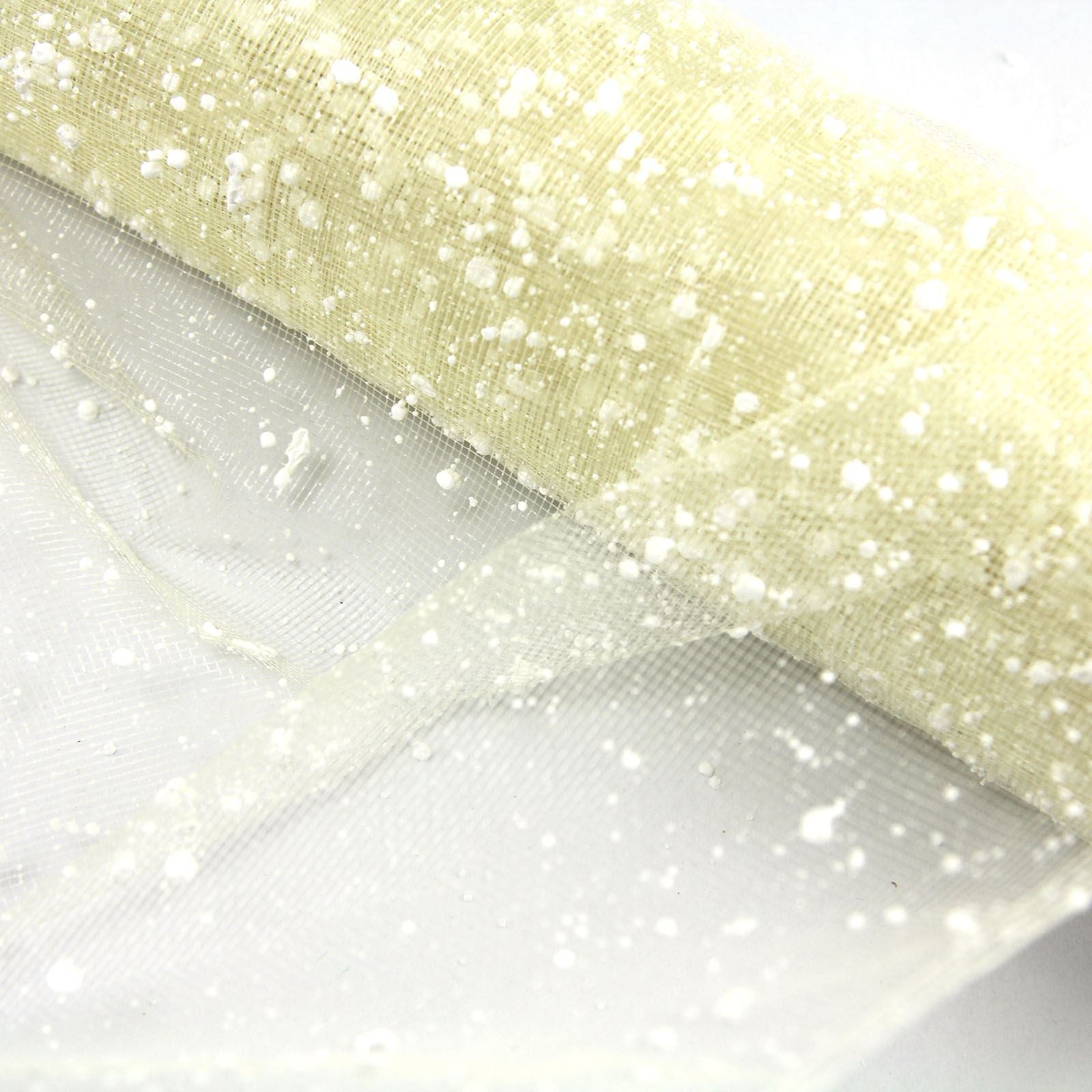 Snow Drop Mesh - 52cm x 5 Yards