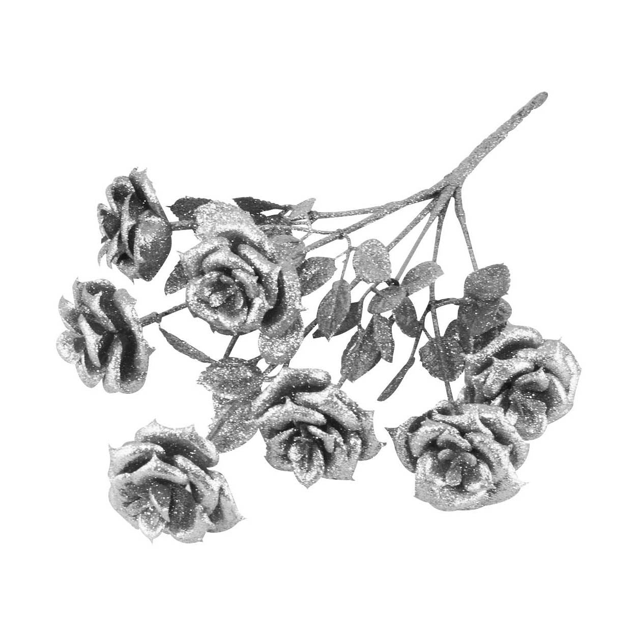 Heavy Glittered Small Bouquet
