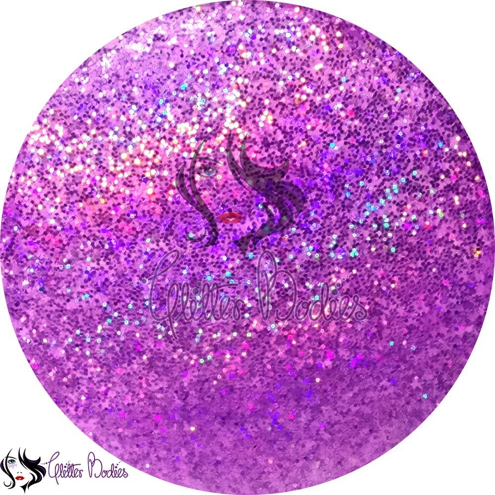 Glitterbodies Cosmetic Grade Fine Festival Glitter Pigments [Lilac]