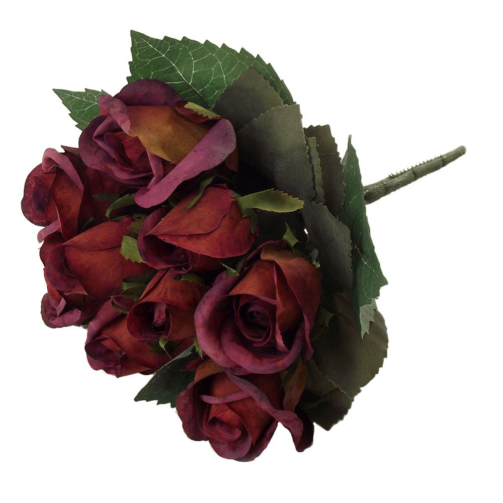 Vintage Rose Bud Bouquet