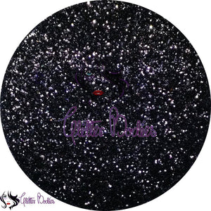 Glitterbodies Cosmetic Grade Fine Festival Glitter Pigments [Black]