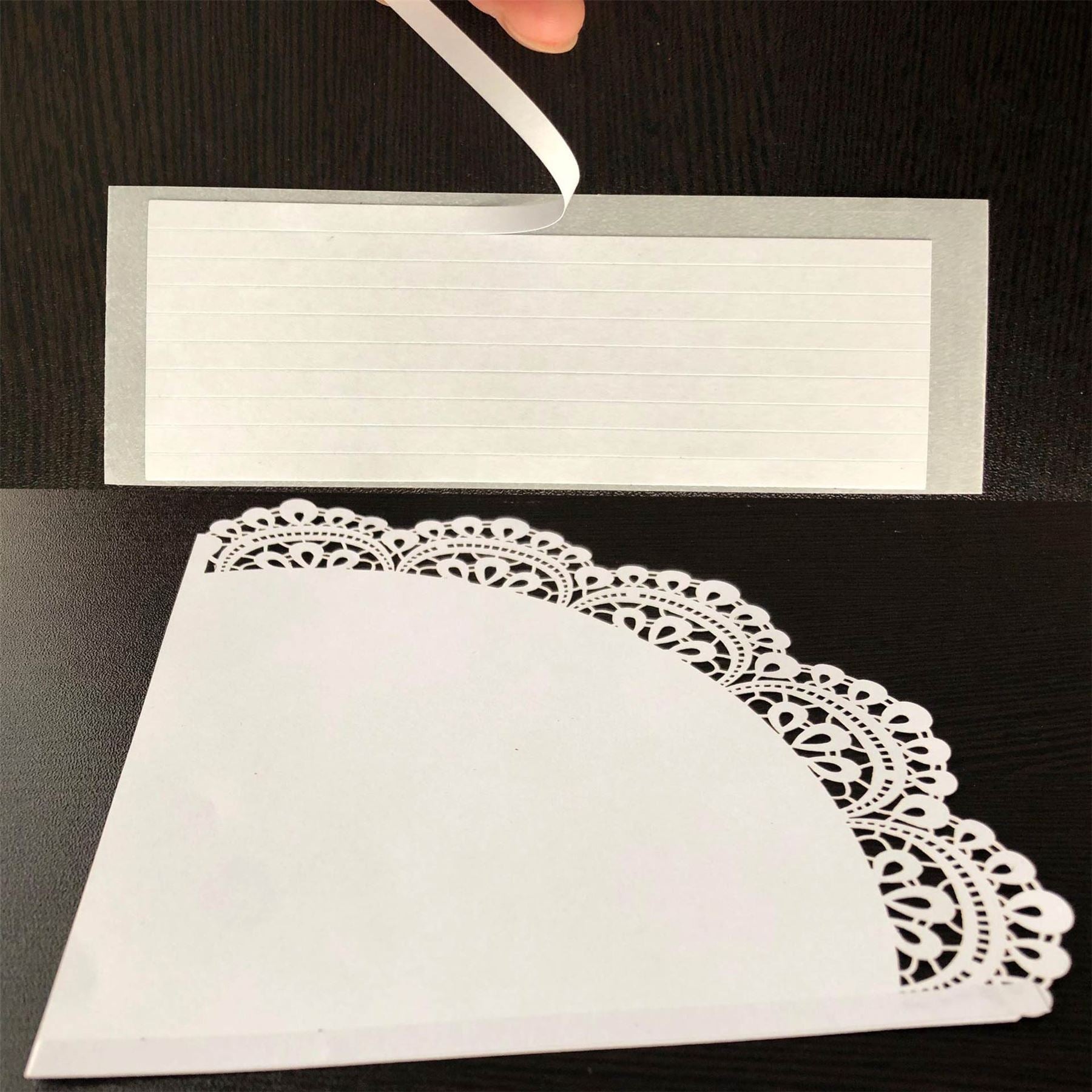 Laser Cut Wedding Paper Confetti Cones