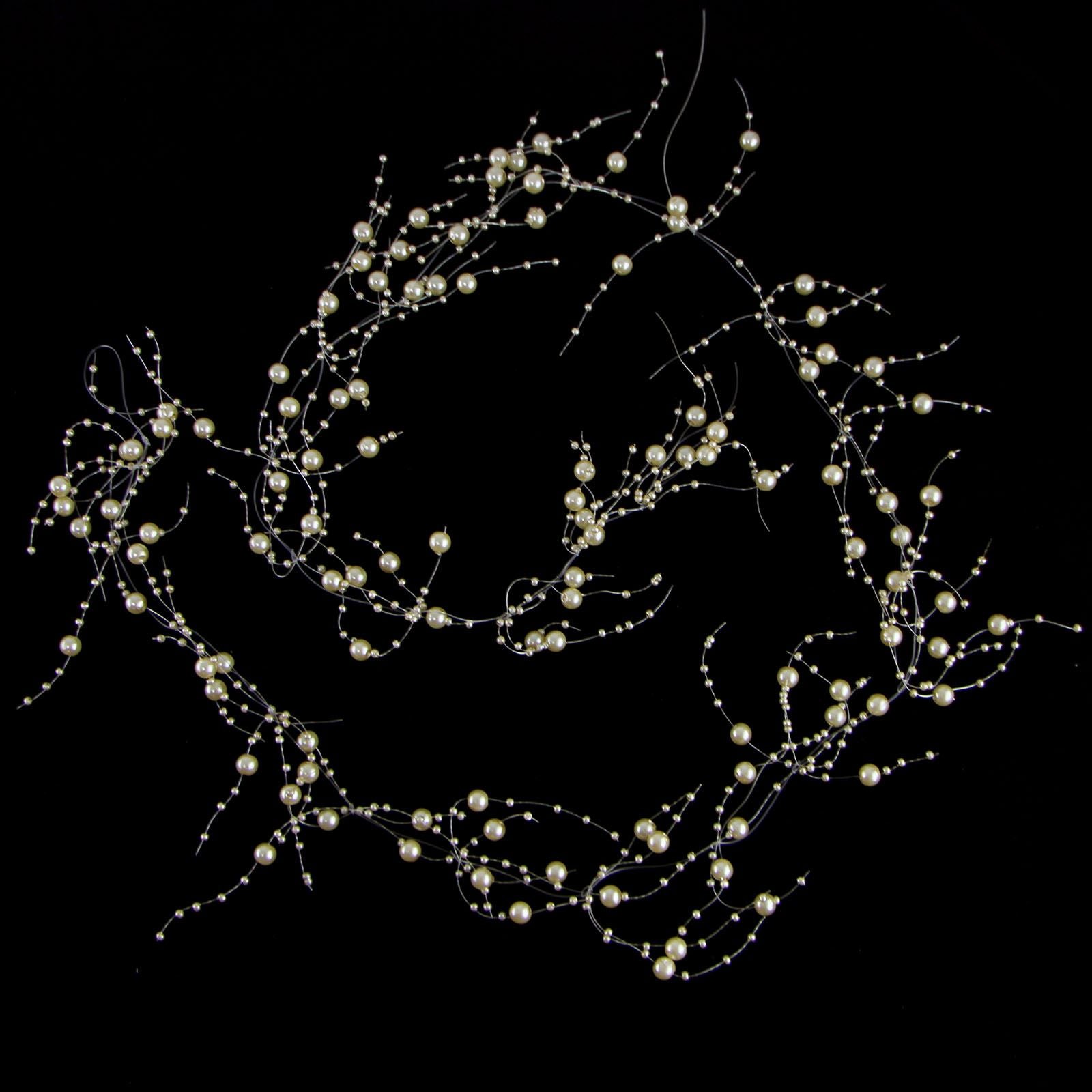4 Foot Branching Varied Pearl Garland