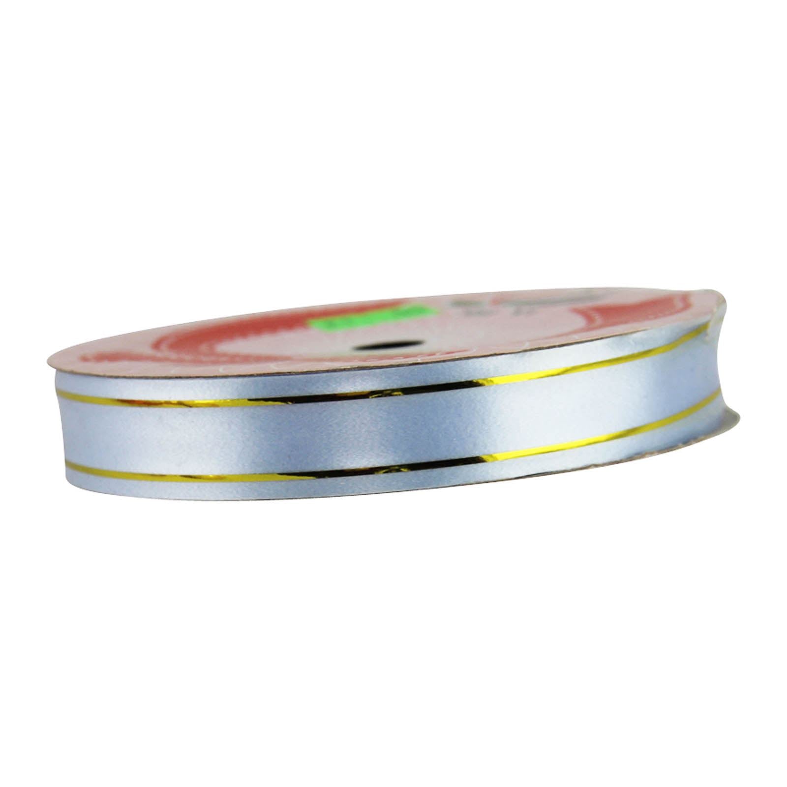 18mm Gold Striped Poly Ribbon