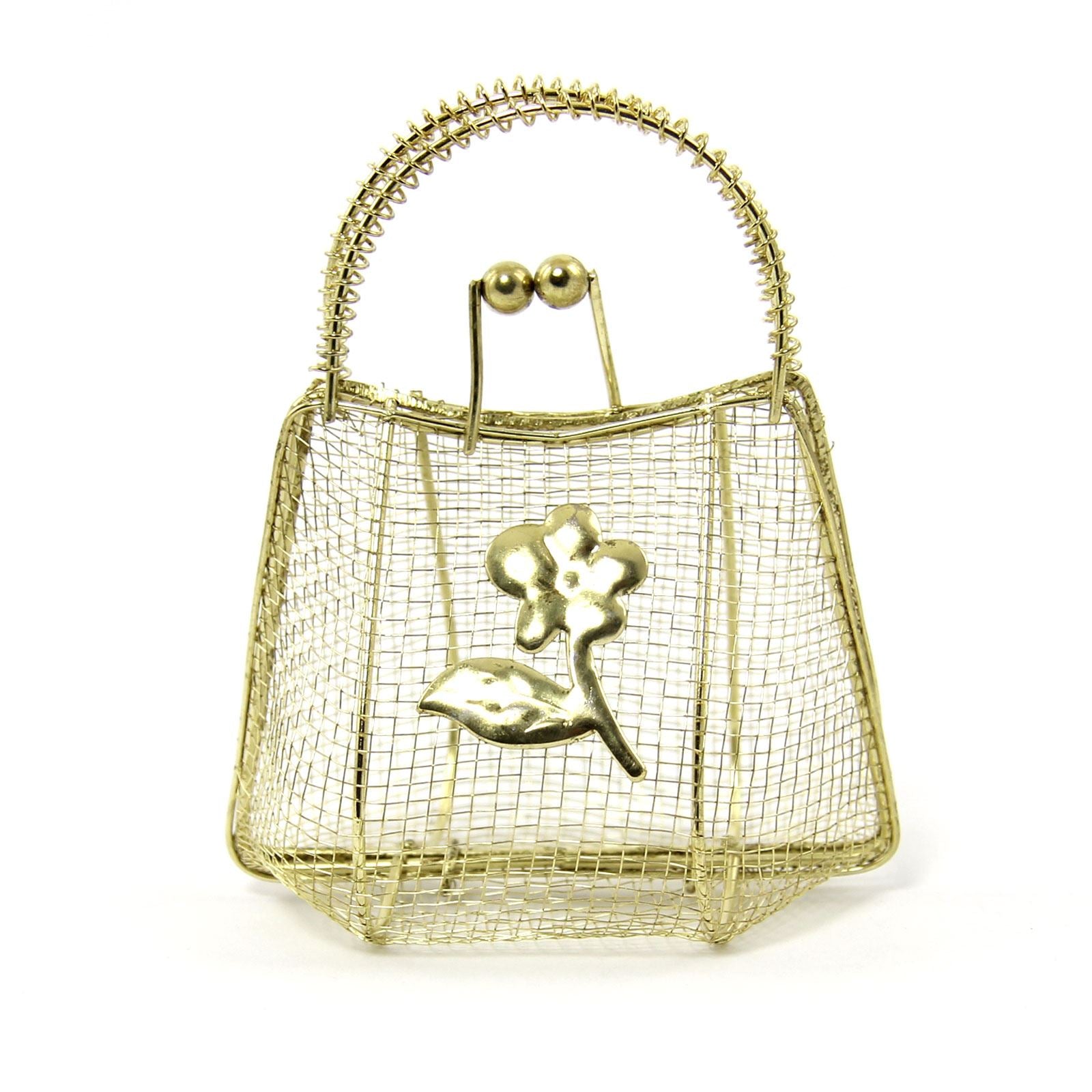 Miniature Metal Wire Purse Favours