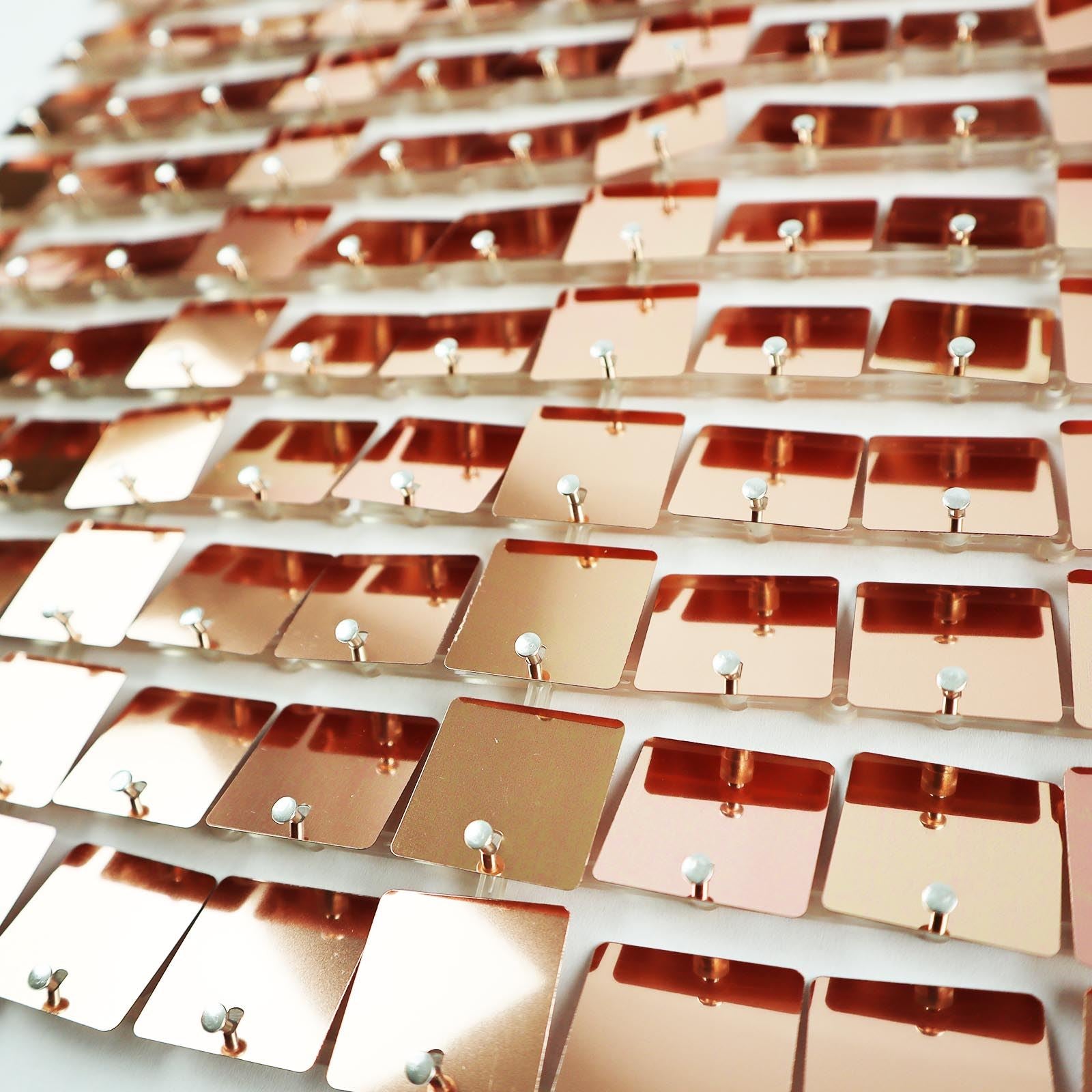 Transparent Backed Sequin Wall Panels