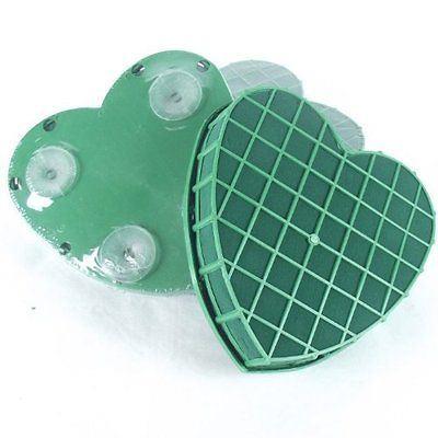 Floral Foam Heart with Suction Pads - Oasis Tribute Flower Sponge