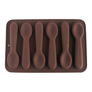 Baby Spoons Chocolate Silicone Mould