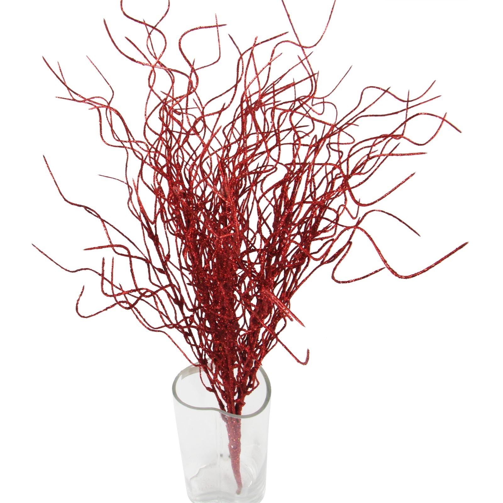 Heavy Glittered Ting Ting Foliage Bunch