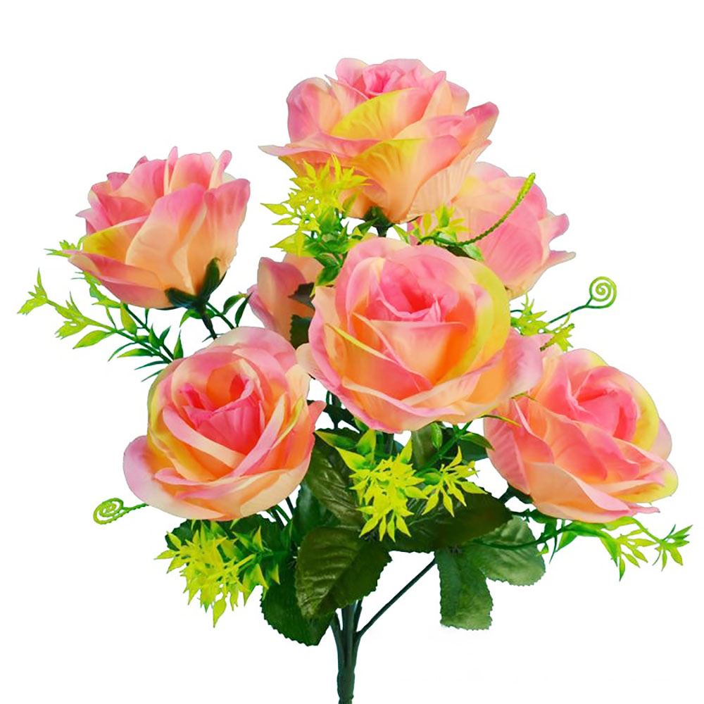 2x Bouquets of 7 Head Roses