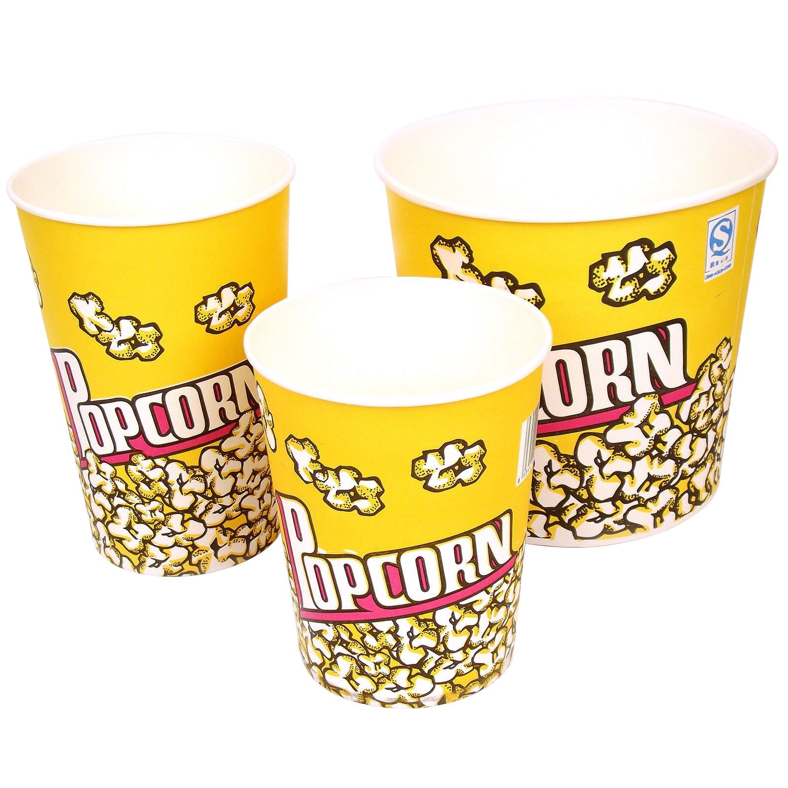 Cinema Style Popcorn Buckets