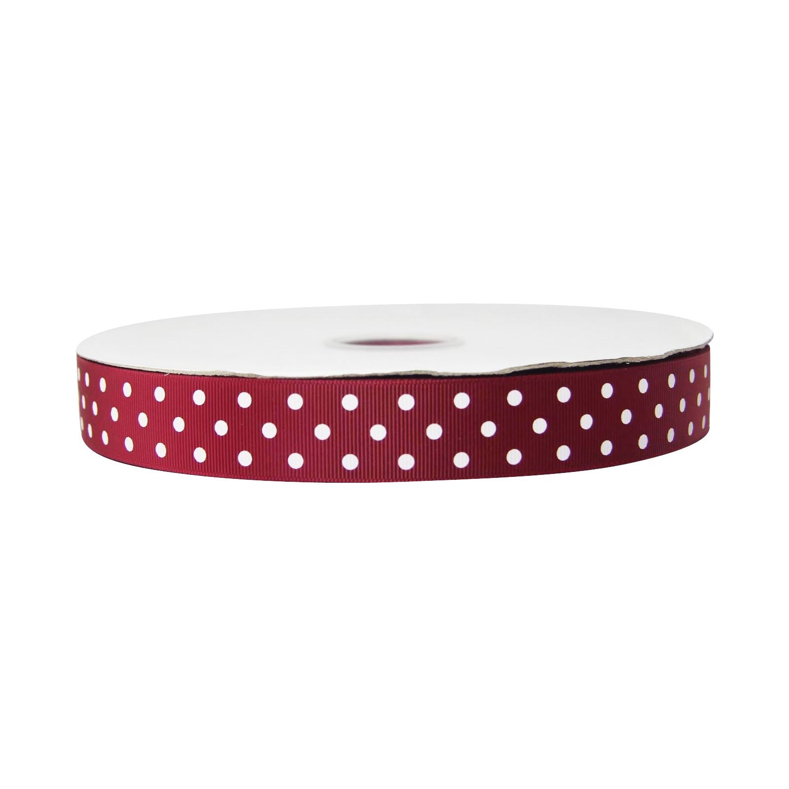 Premium Grosgrain Polkadot Ribbon.