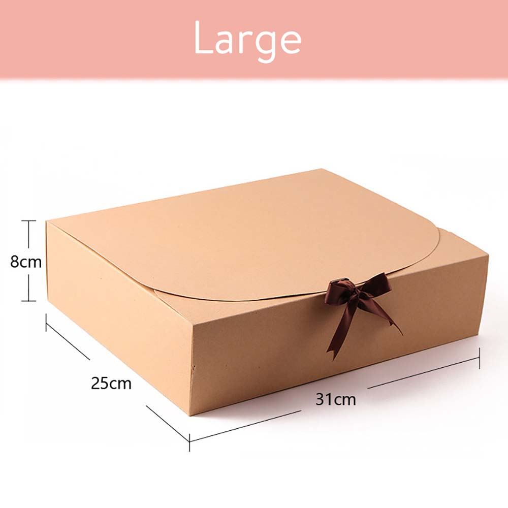 Simple Closure Gift Boxes with Ribbon
