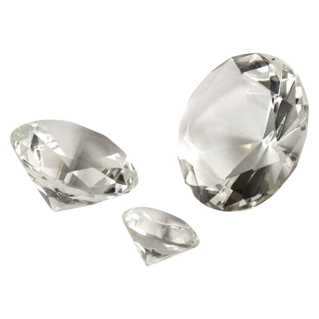 Glass Crystal Decorative Diamonds! Home Wedding Craft