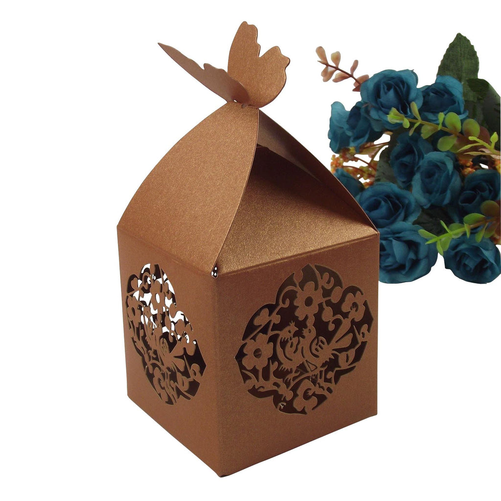 Butterfly Top Laser Favour Boxes