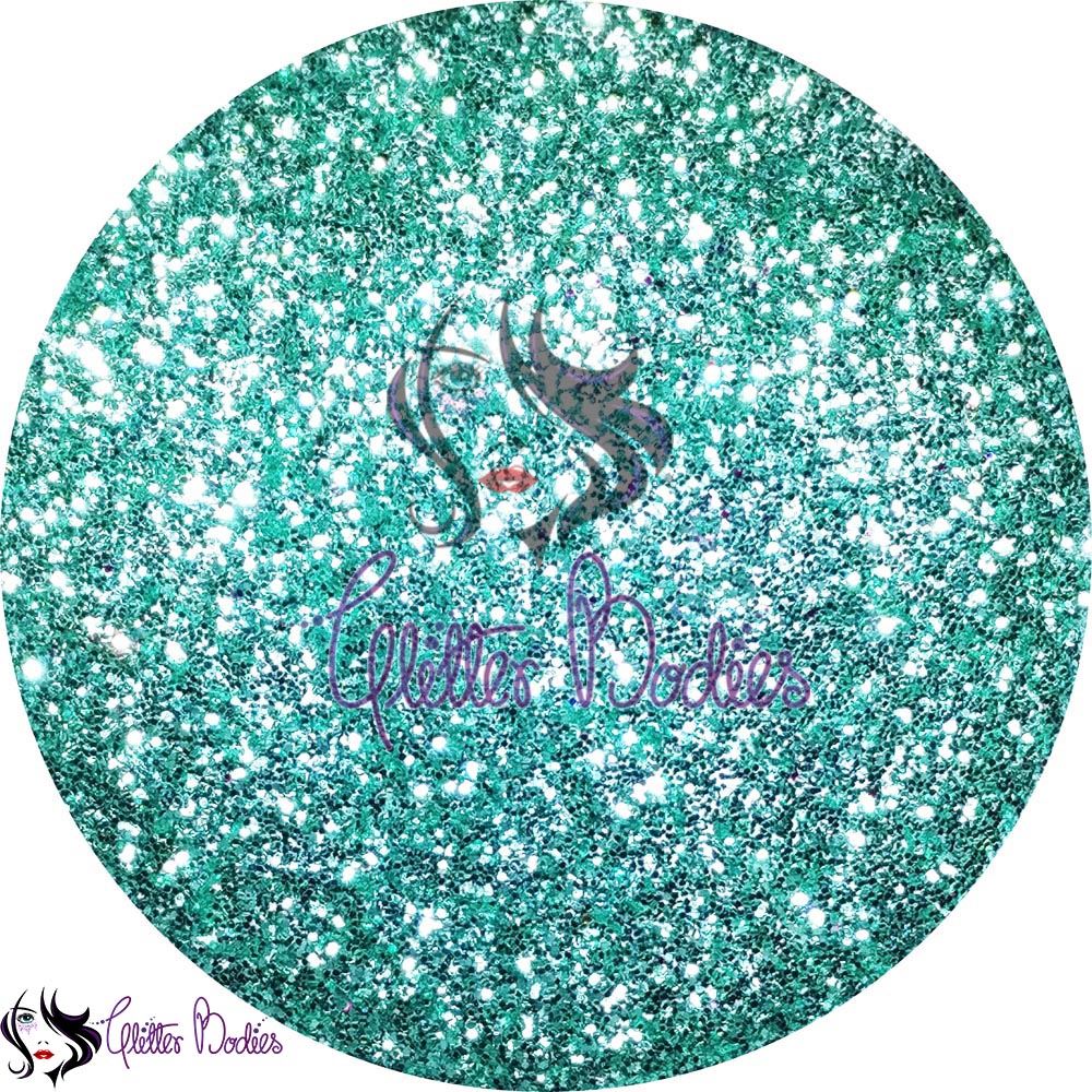 Glitterbodies Cosmetic Grade Fine Festival Glitter Pigments [Turquoise]