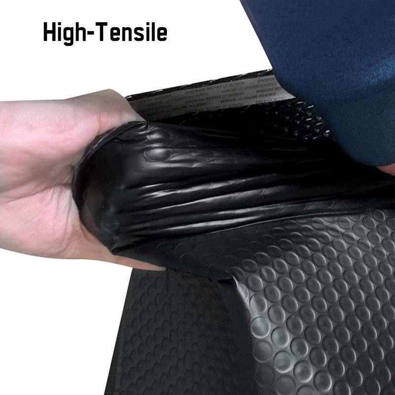 Premium Black Number Plate Padded Envelopes - Bubble Bag Packaging Postal