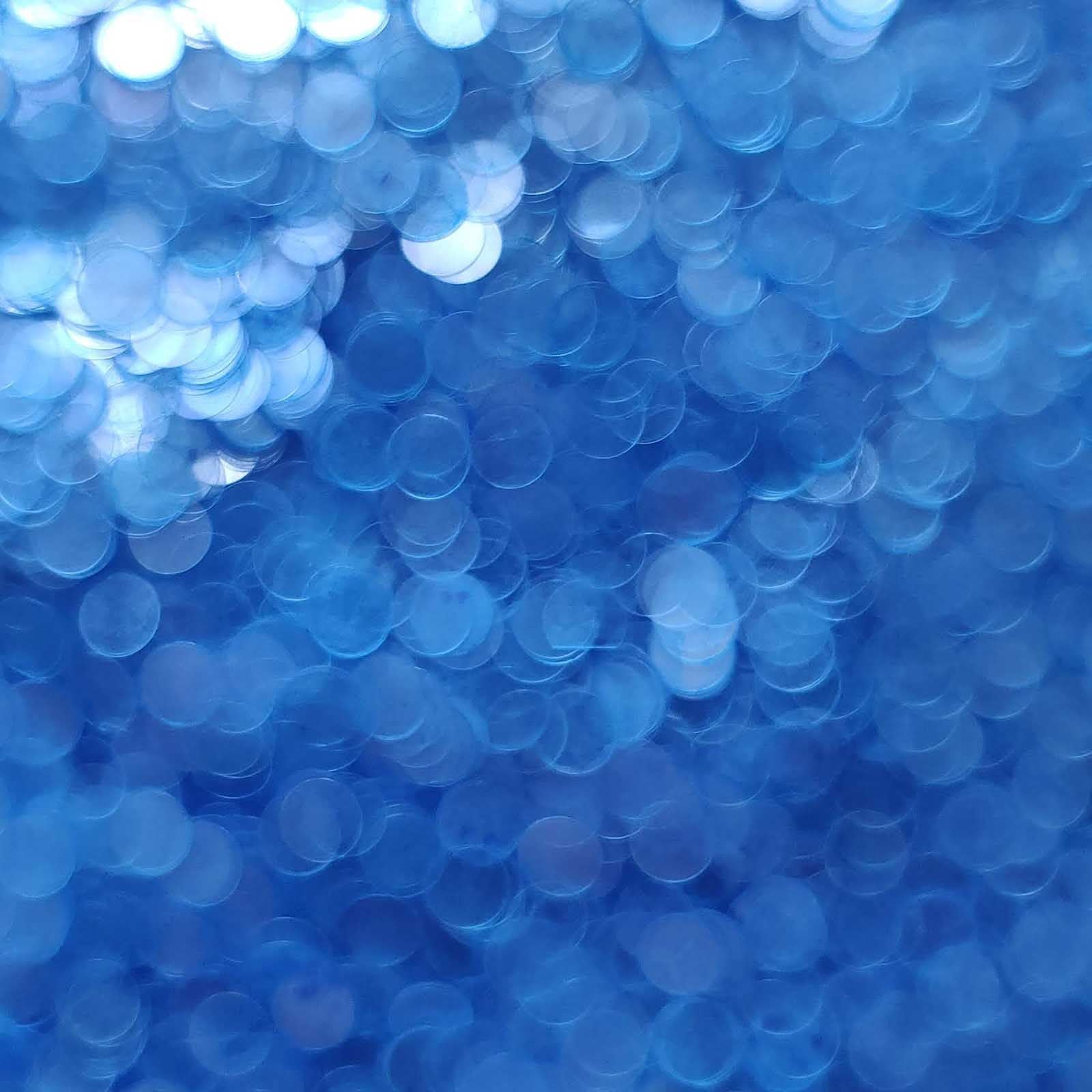 Glitter Elements - Matte Neon Blue - 3mm Dot