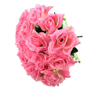 XL 18 Head Open Rose Bouquet