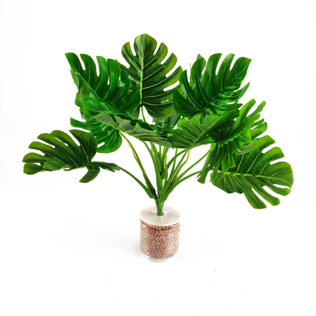 Bunch of 14 Premium Mini Cheeseplant Leaves