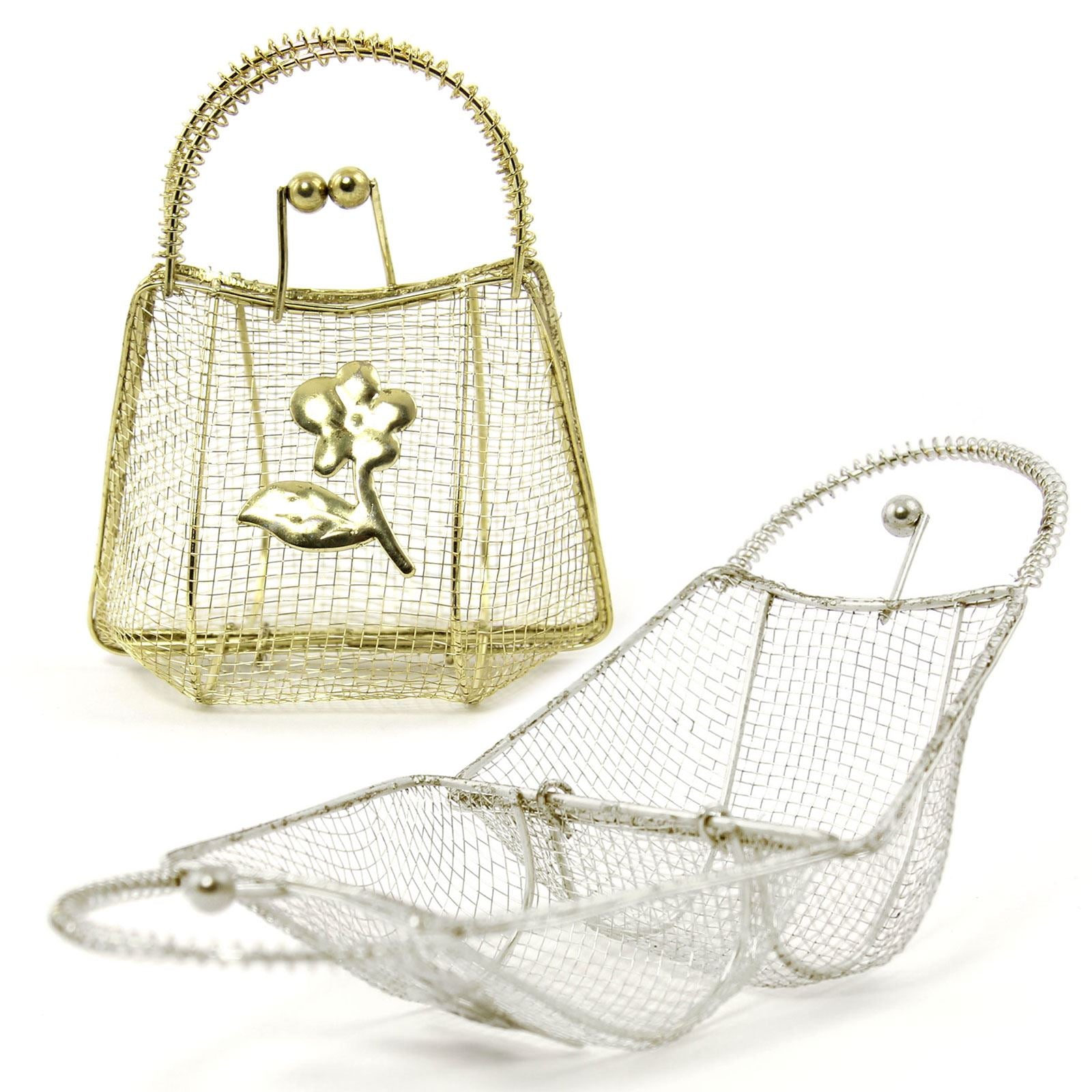Miniature Metal Wire Purse Favours