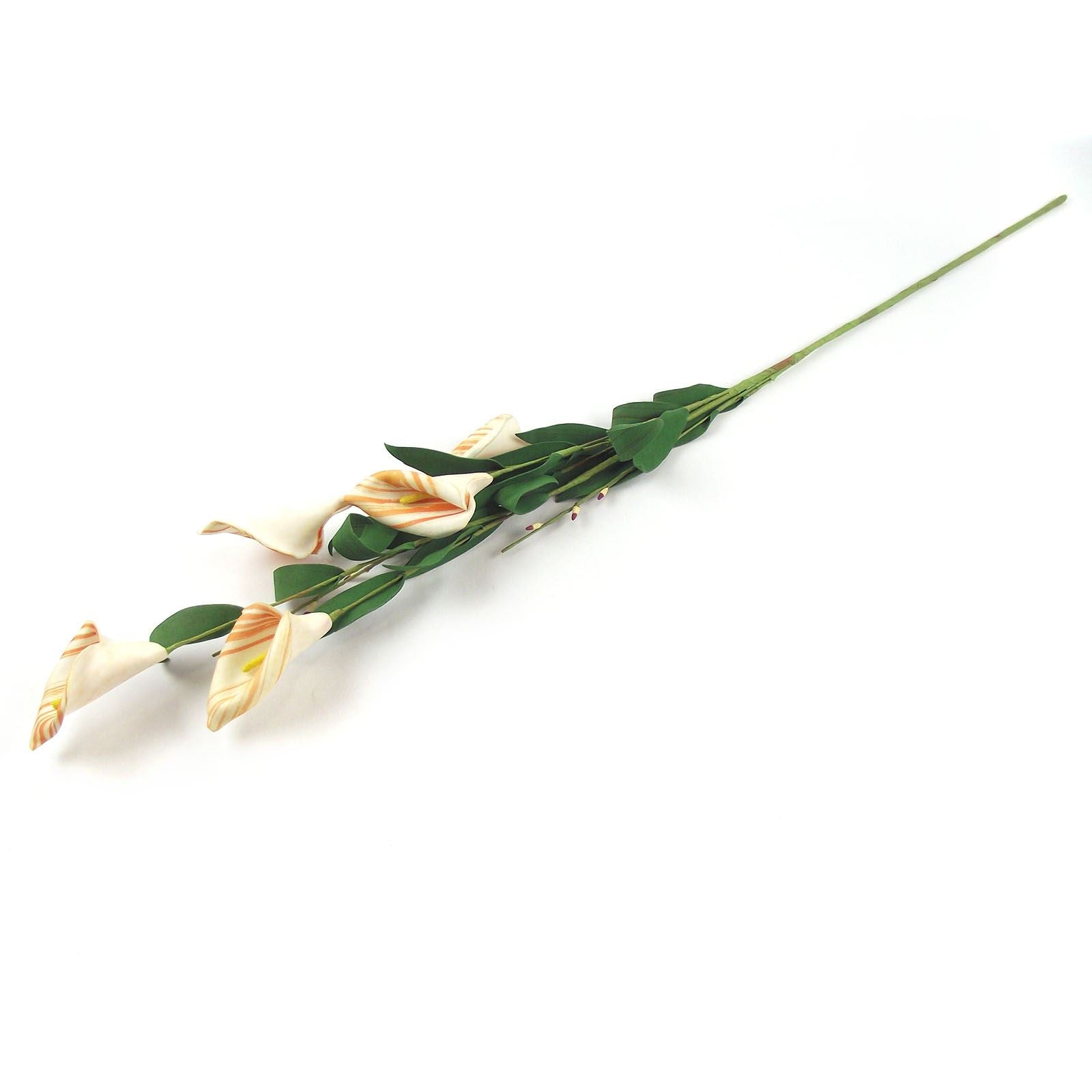 5 Head Striped Calla Lily Spray