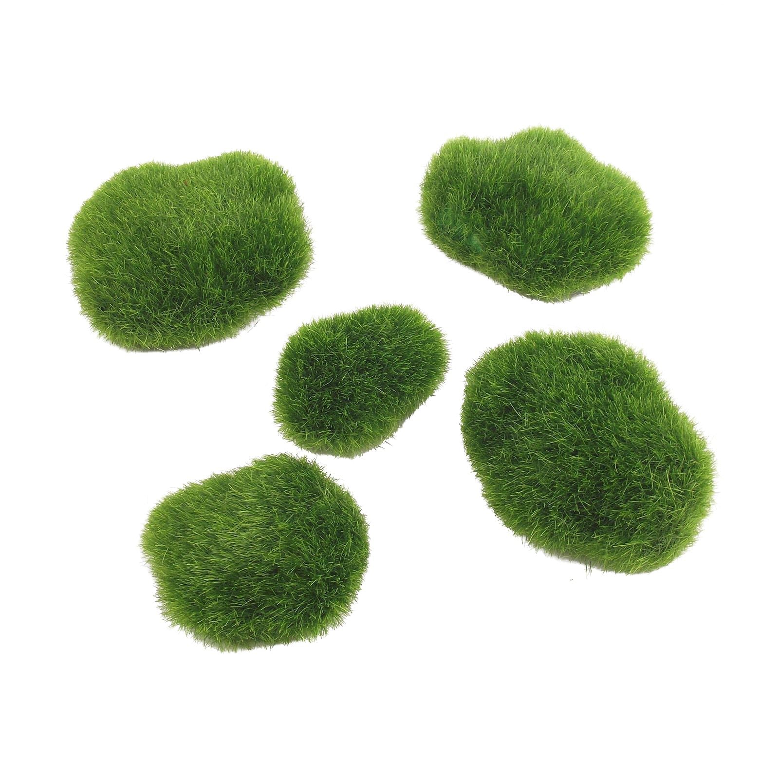 Artificial Moss Rocks/Cobbles Sets