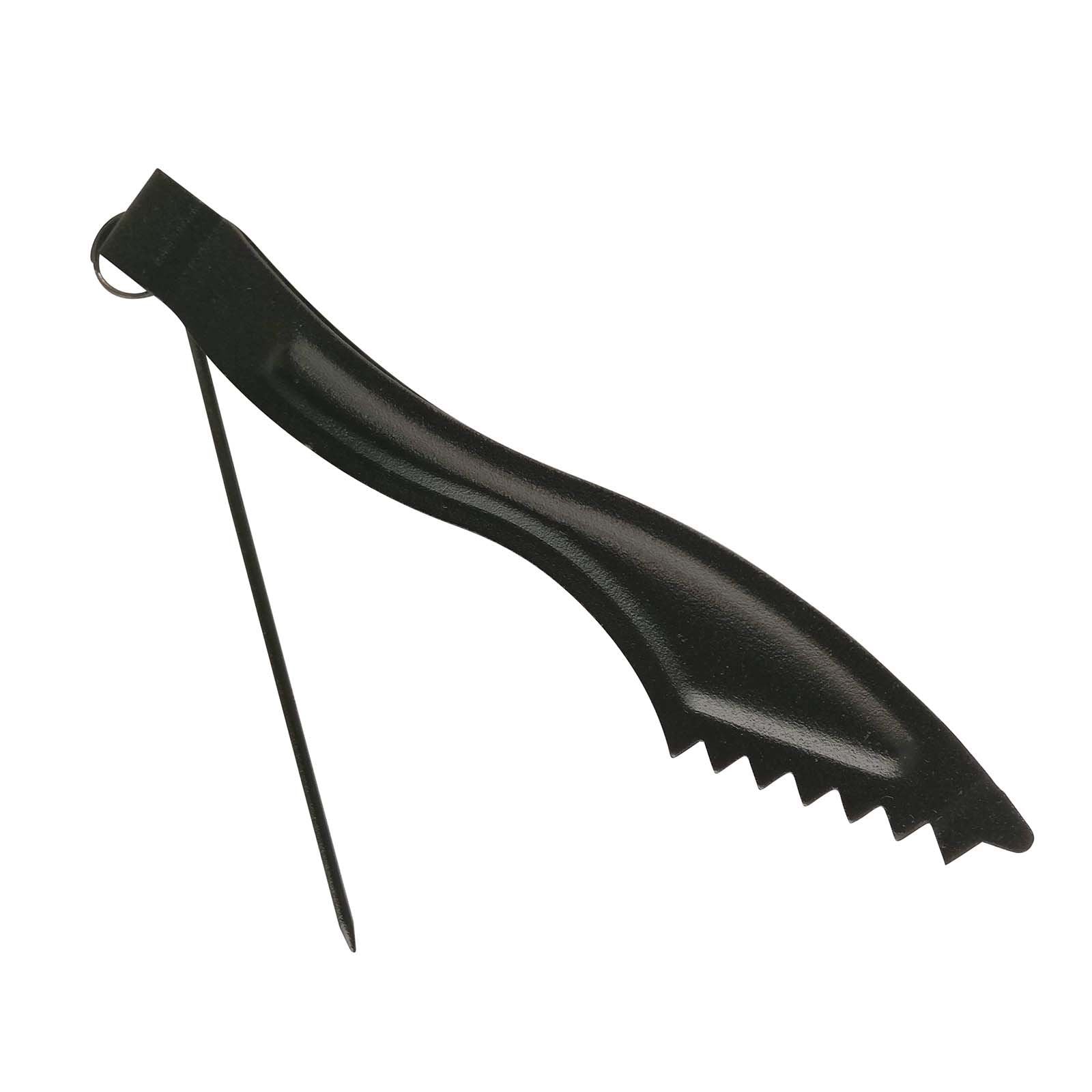 Premium Toothed Tongs with Poker