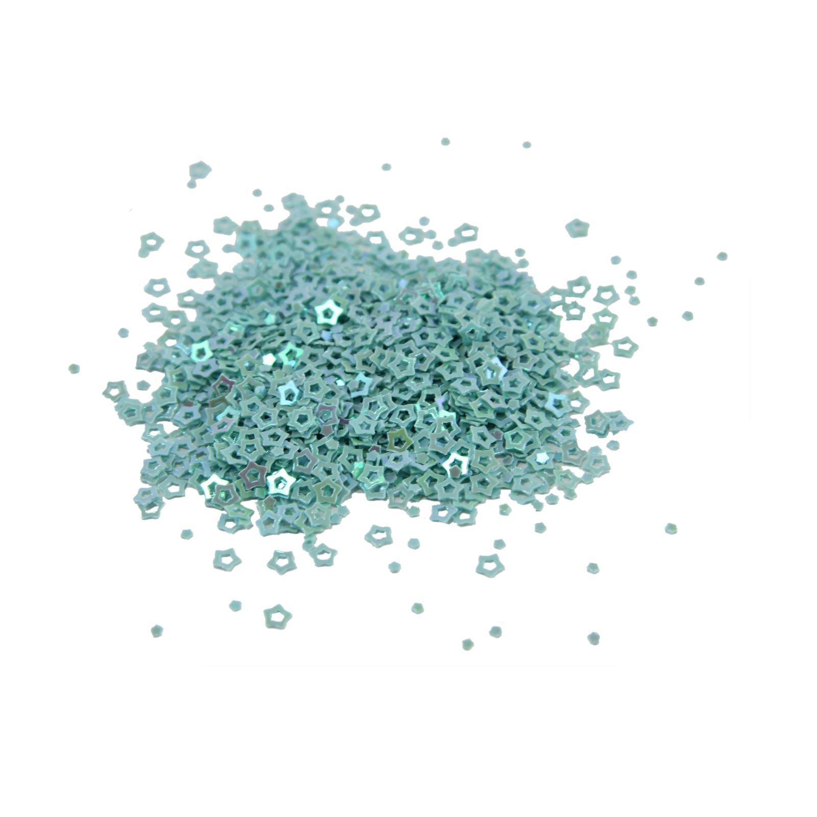 Bottles of Iridescent Star Shape Glitter