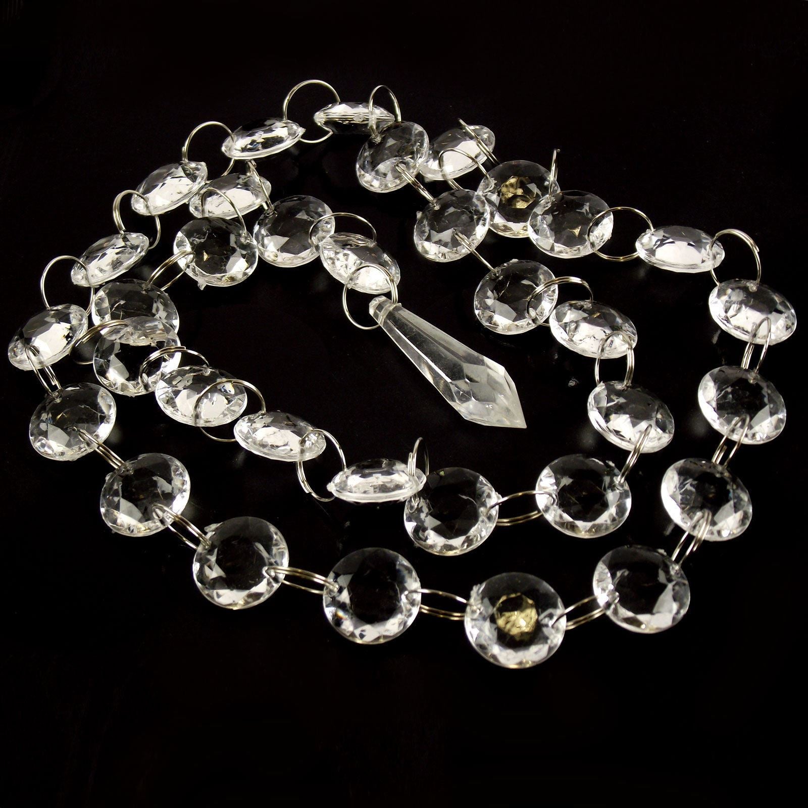 High Quality Acrylic Crystal Garland - Premium with Droplet! Chain