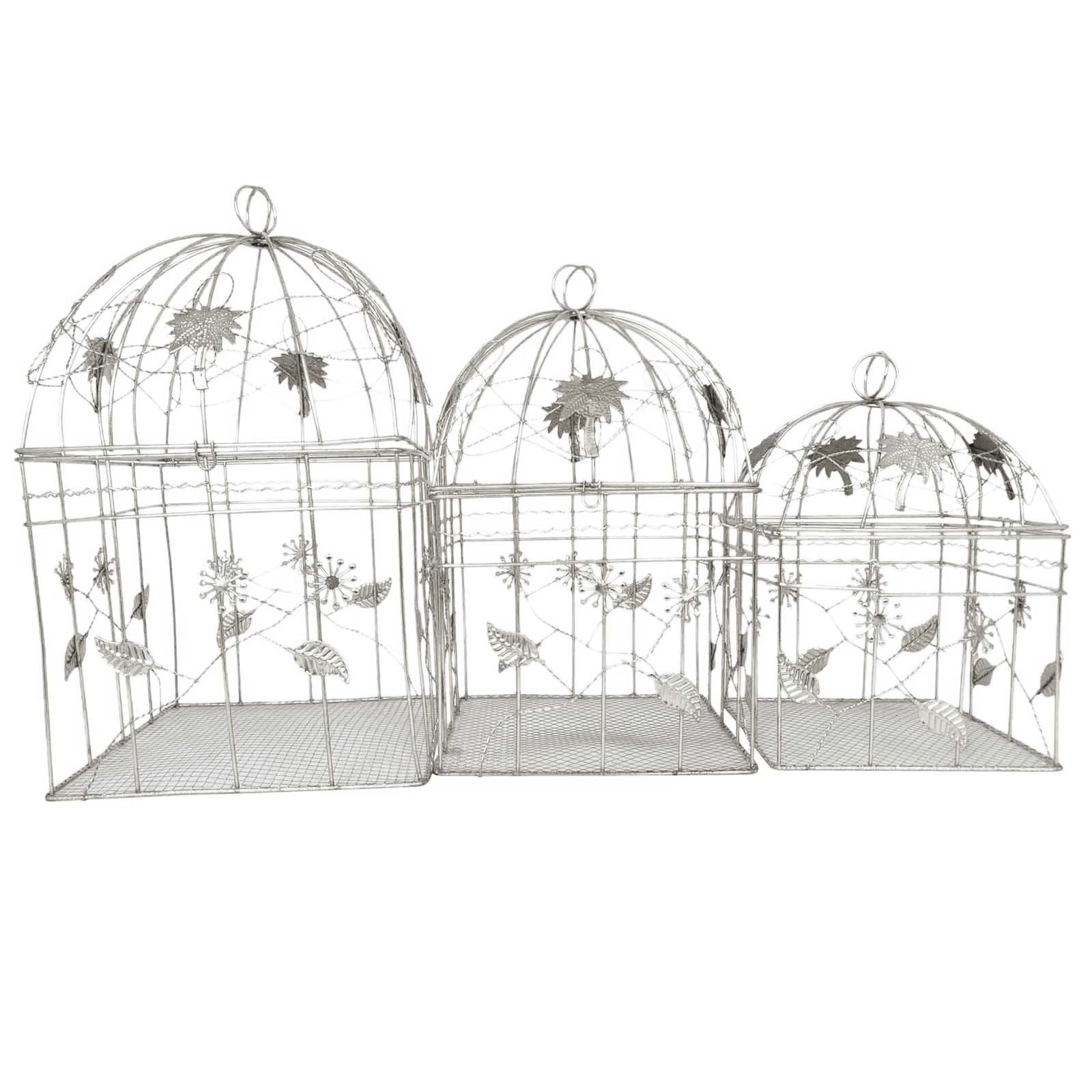 Square Premium Wedding Bird Cages