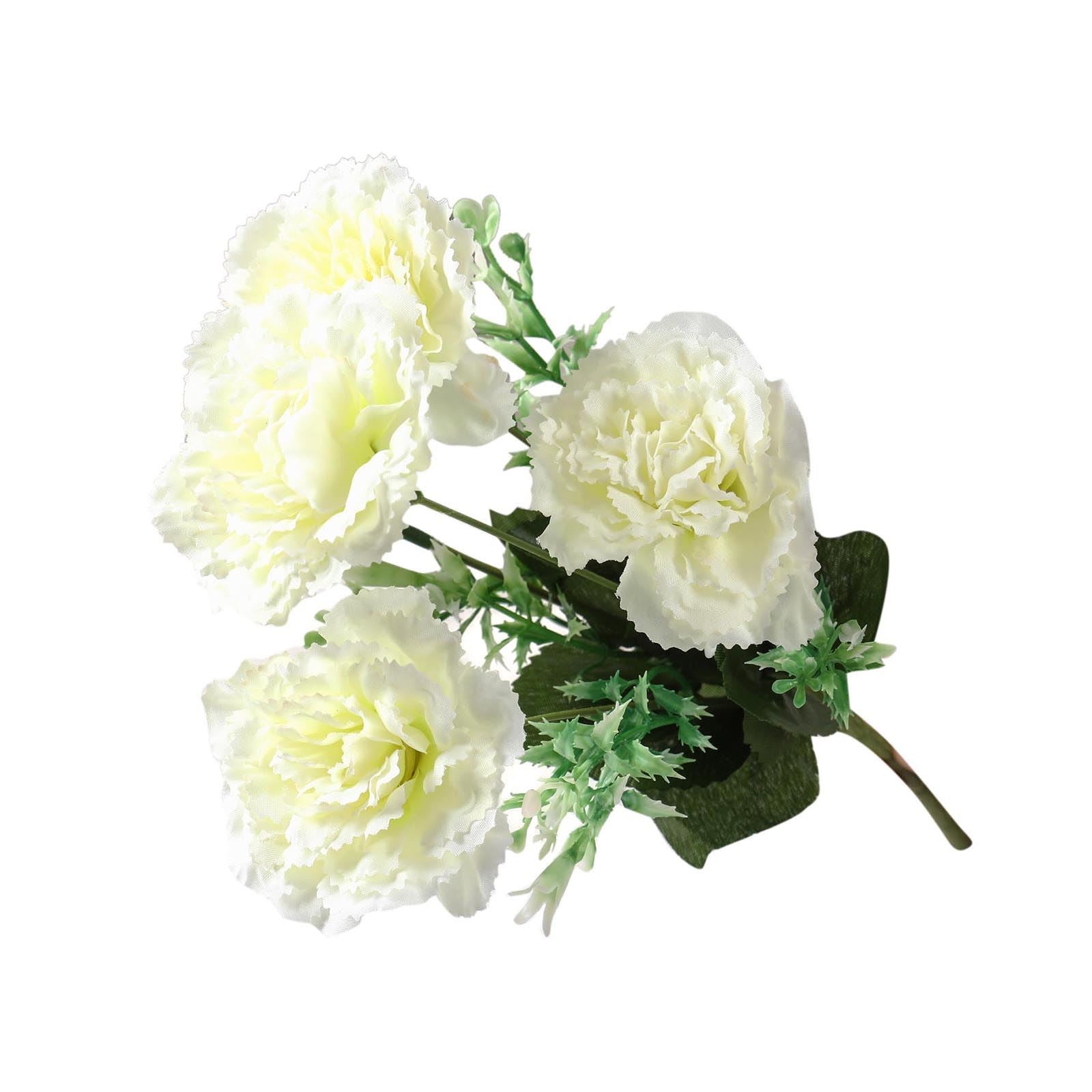 5 Head Artificial Carnation Bunch
