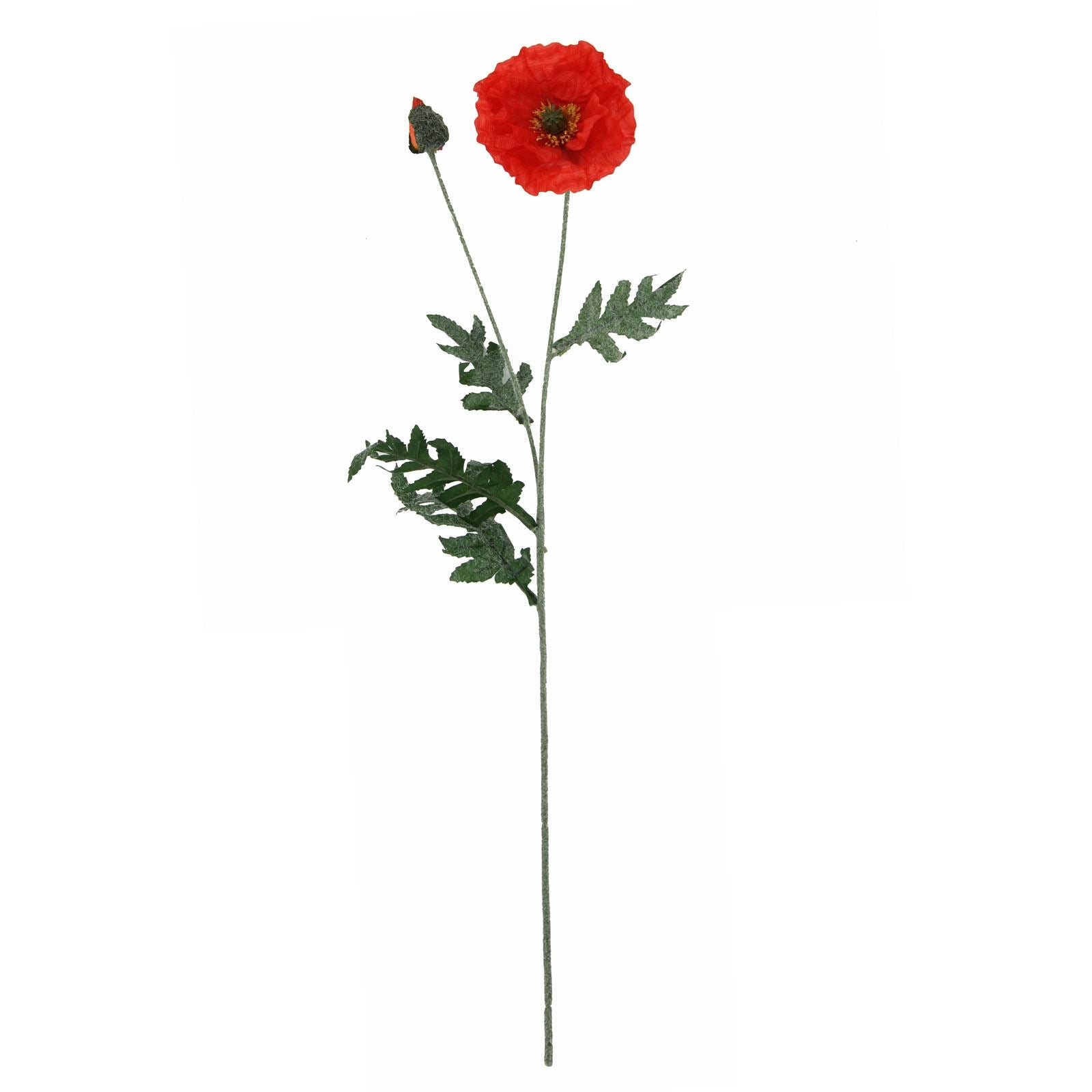 2 Head Poppy Spray
