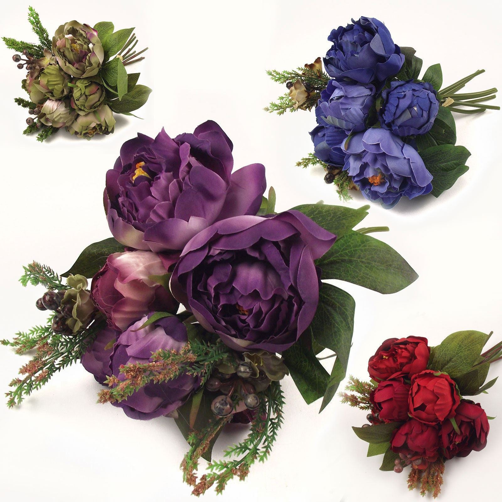 Hand Tied Large Peony Bundle