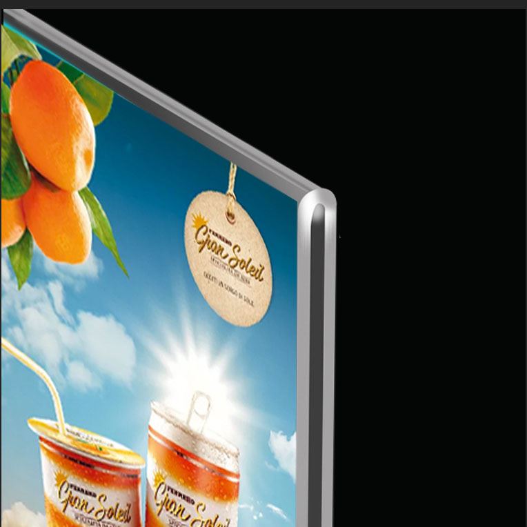 Premium Diamond Finish T-Shape Acrylic Poster Stands