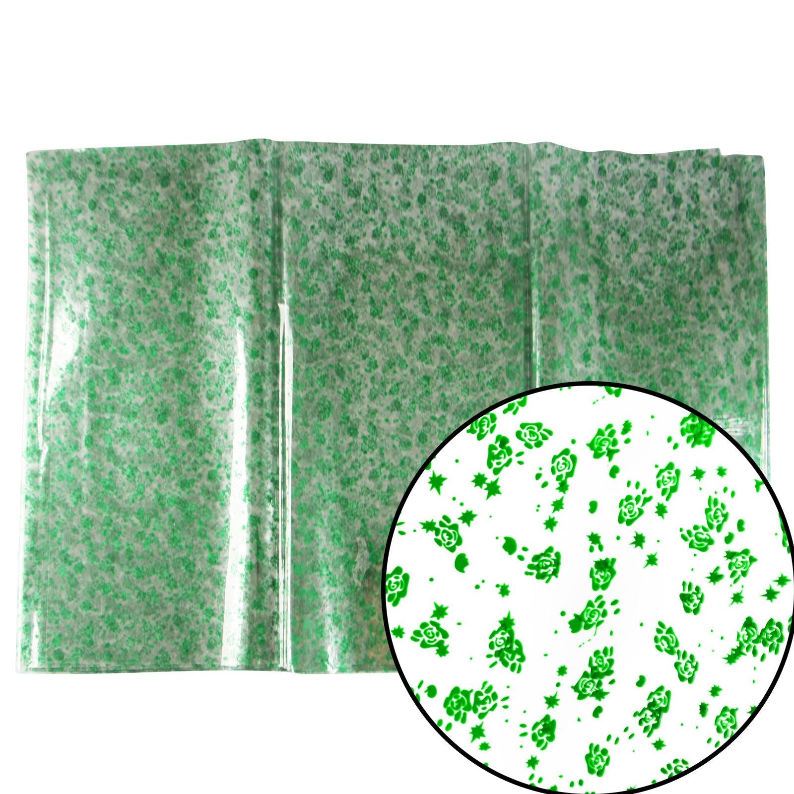 50*70cm Flower Print Cellophane Sheets