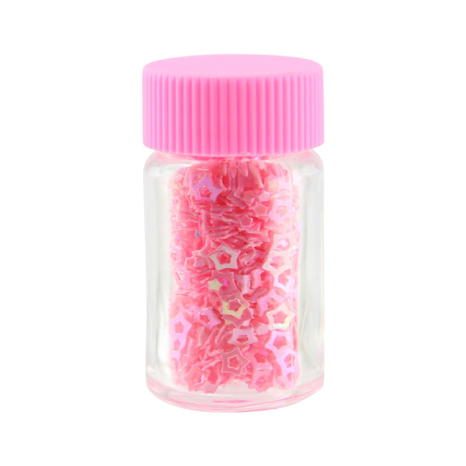 Bottles of Iridescent Star Shape Glitter