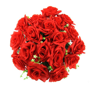 XL 18 Head Open Rose Bouquet