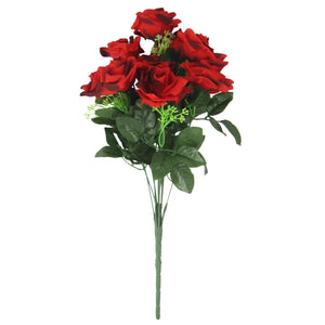 Large 10 Head Open Rose Bouquet