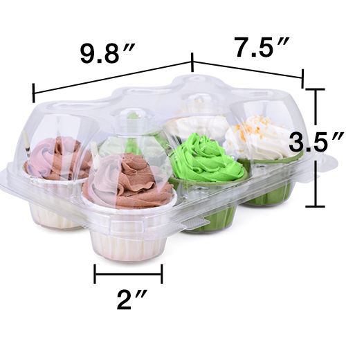 Transparent Cupcake Blister Boxes