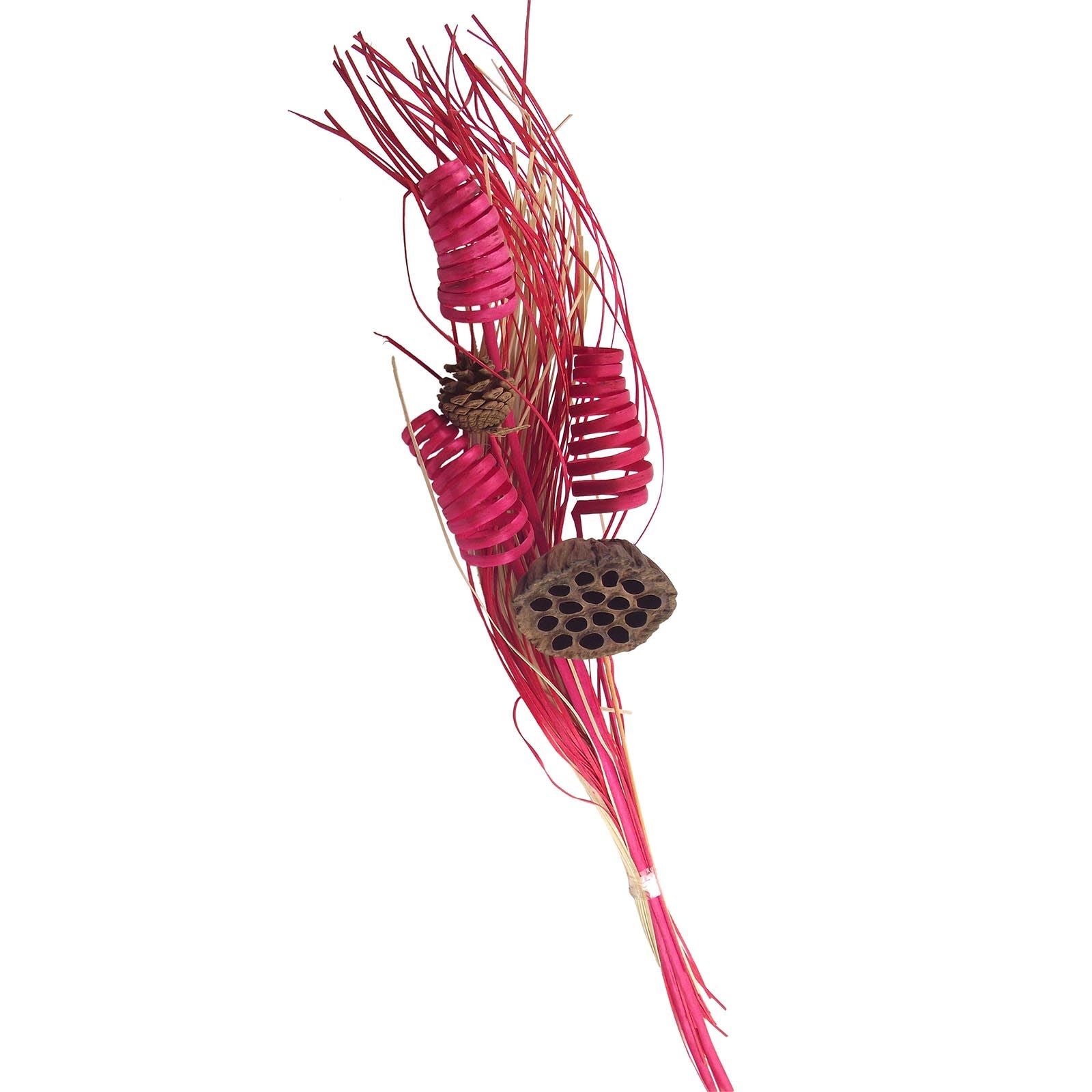 Dried Grass and Pinecone Bouquets