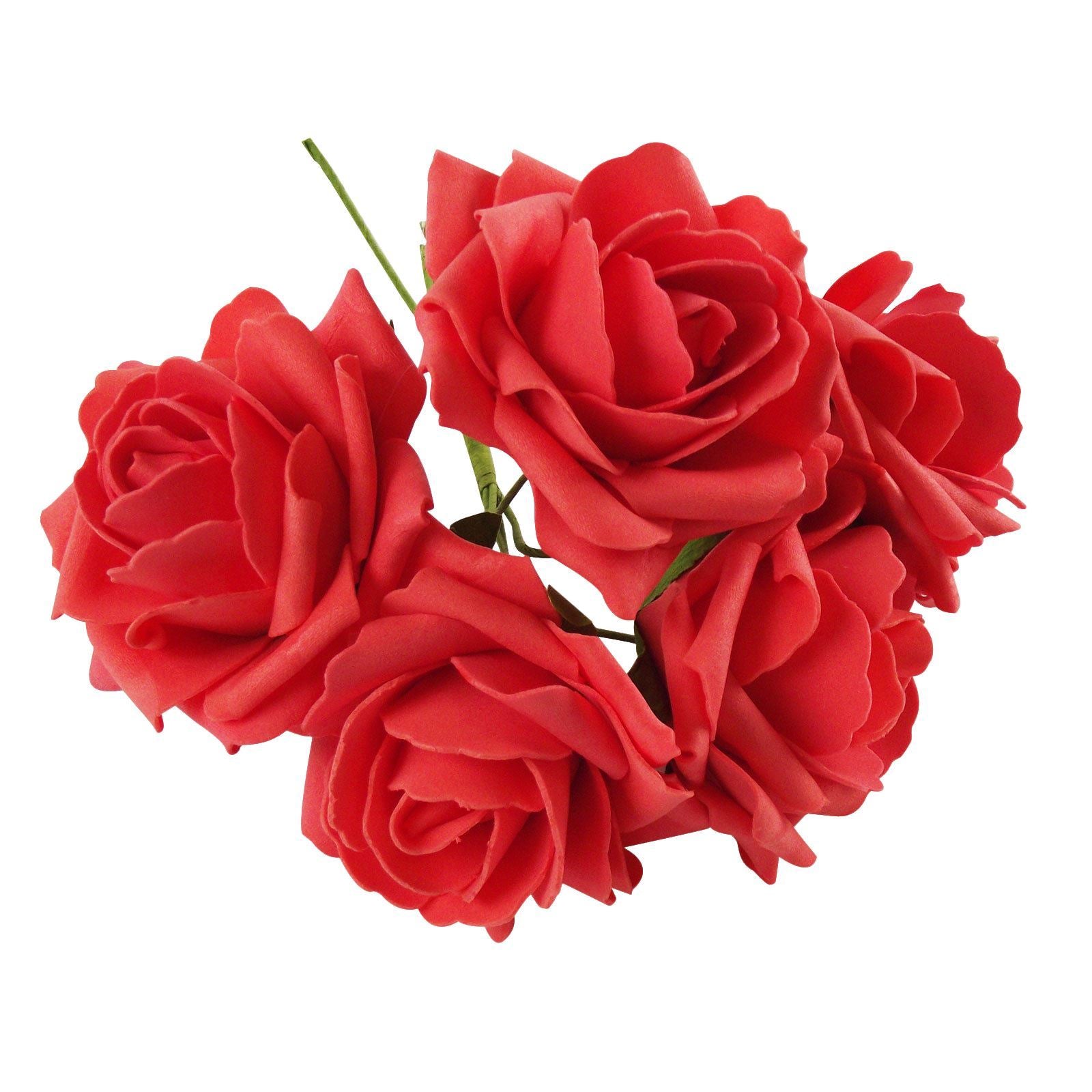 Stunning bundle of 5 Foam Roses