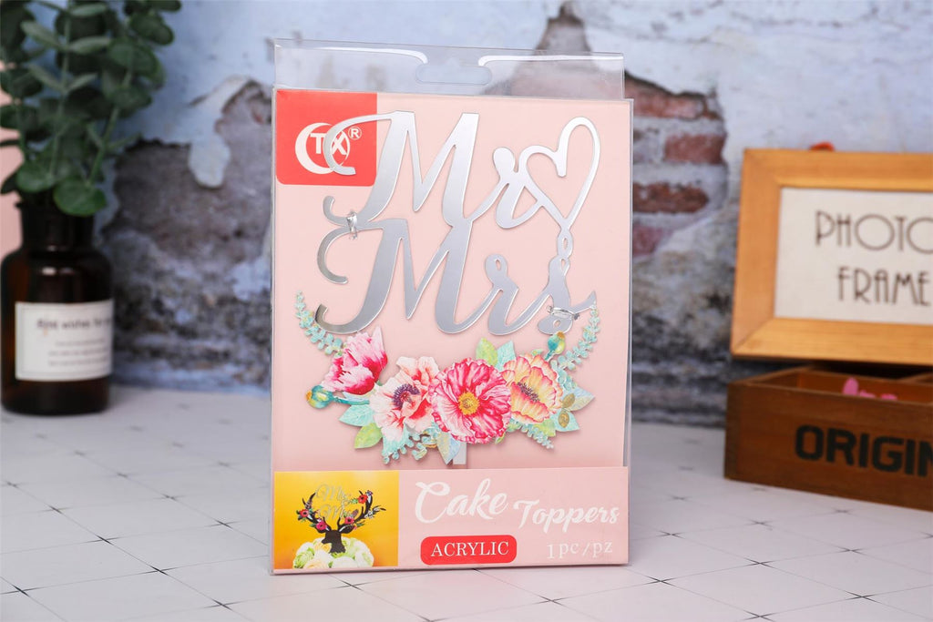 Premium Large Printed Cake Toppers